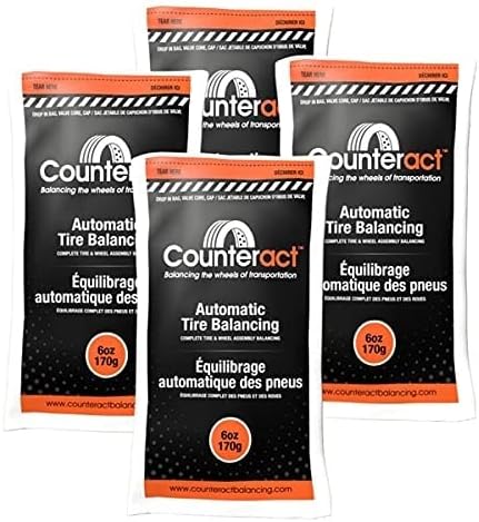Counteract 6OZ-B4 Centrifugal Force Tire/Wheel Balancing Beads – Off-Road Vehicles,