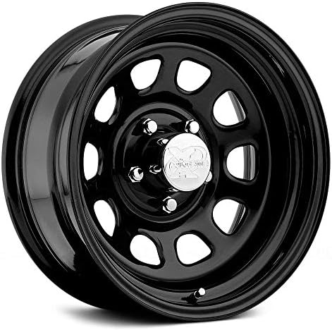 Pro Comp Wheels 51-5865F Rock Crawler Series 51 Black Wheel;