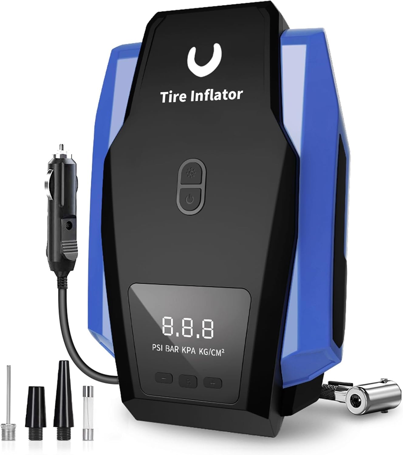 Tire Inflator Portable Air Compressor – Air Pump for Car