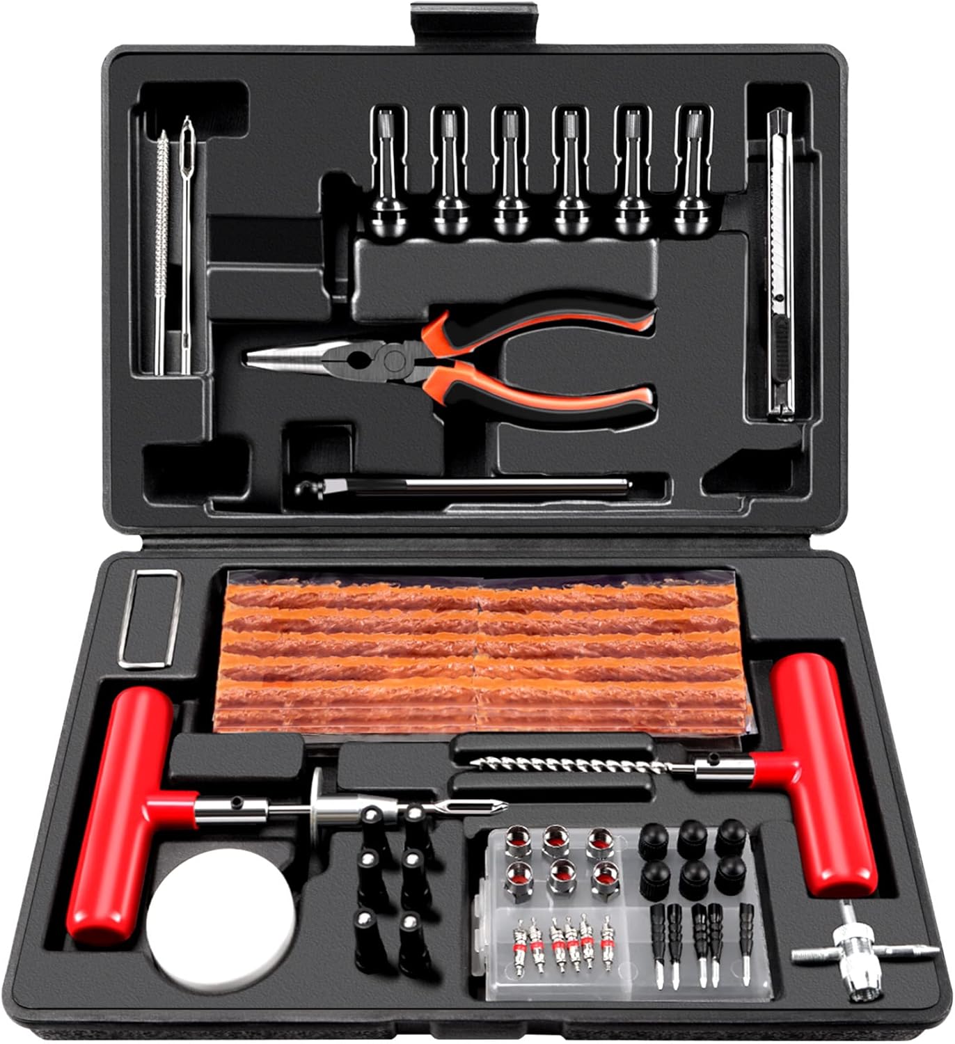 ORCISH 98PCS Tire Repair Kit, Professional Heavy Duty Tire Plug