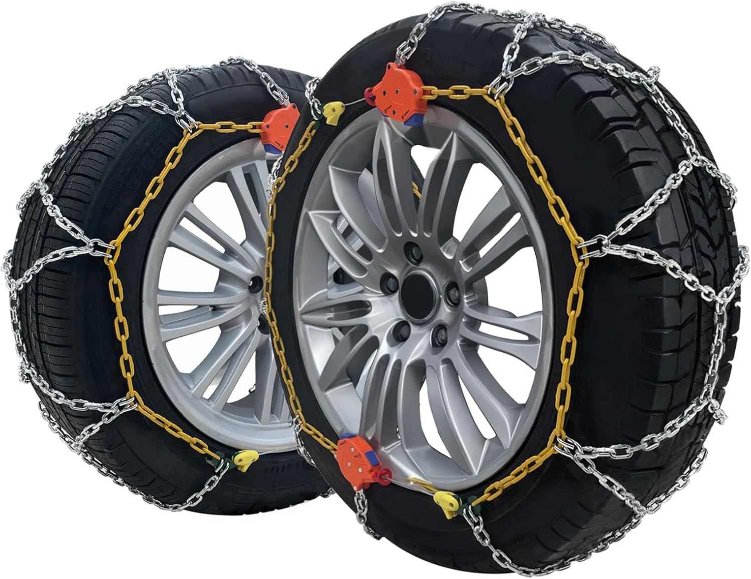 232405 Adjustable Snow Tire Chains for Light Truck, SUV, Cars,